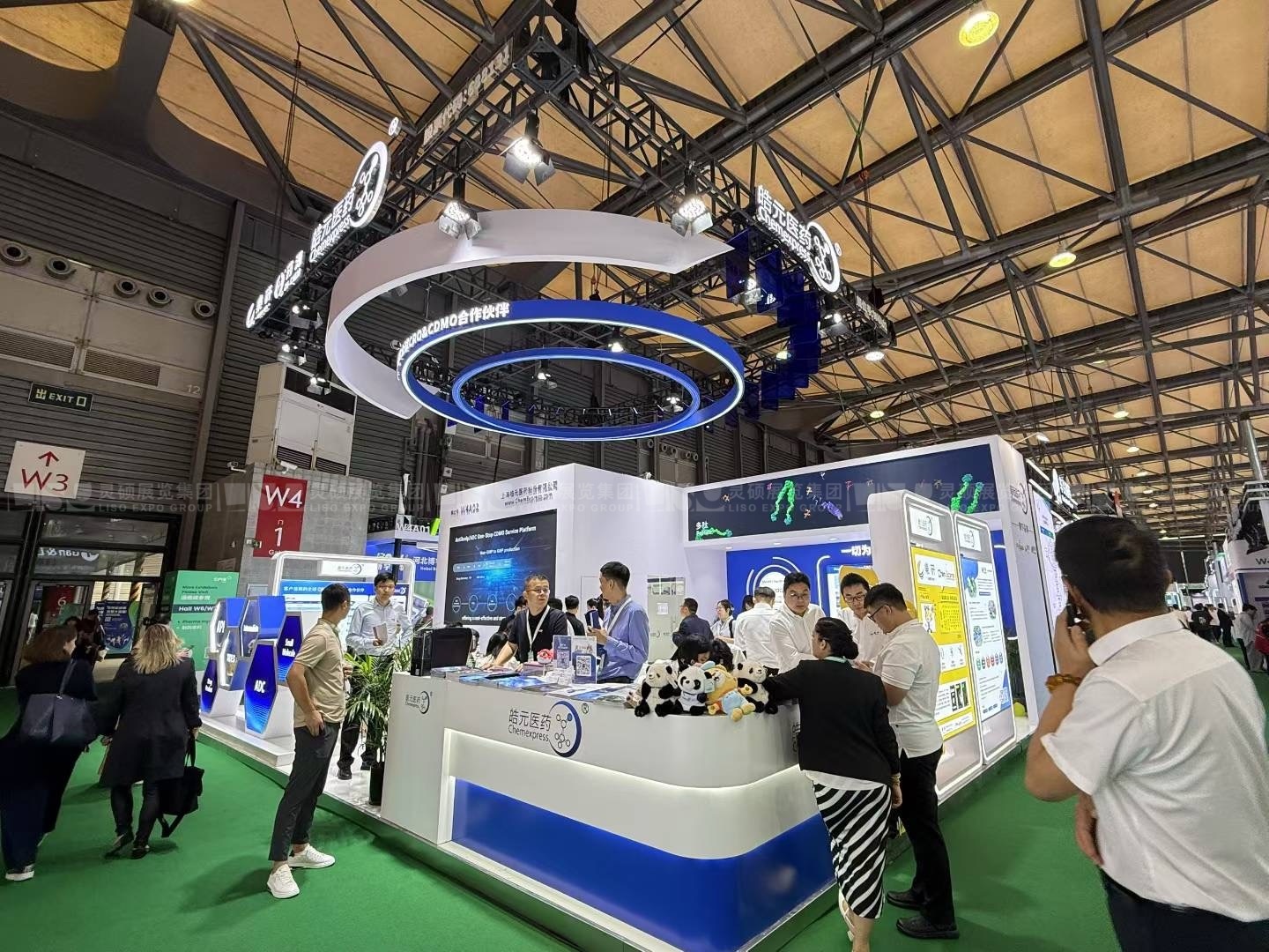 上海展臺設計搭建（世界制藥原料展）